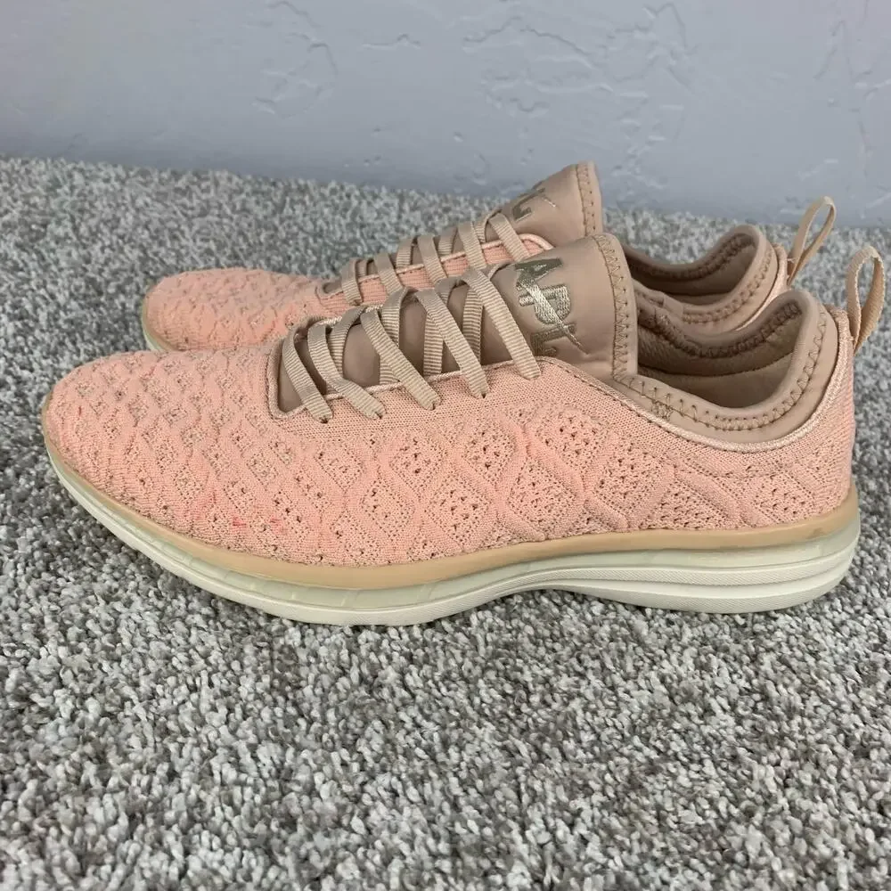 APL Techloom Phantom Sneakers Womens Size 9 Orange Athletic Shoes NWOT